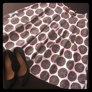 NWT White House Black Market Pleated Skirt